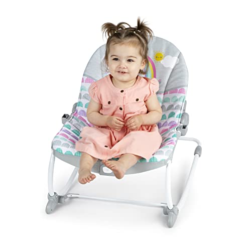 Rosy Rainbow Infant to Toddler Rocker with Vibrations