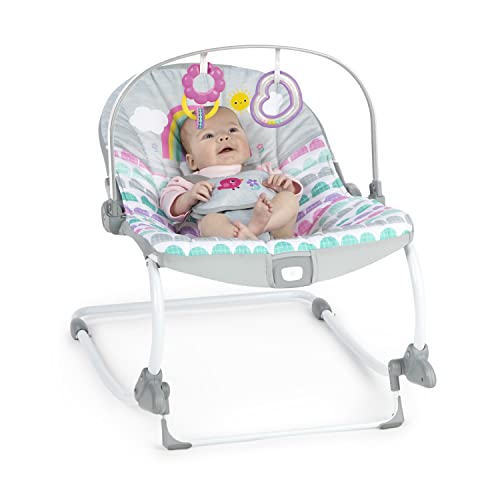 Rosy Rainbow Infant to Toddler Rocker with Vibrations