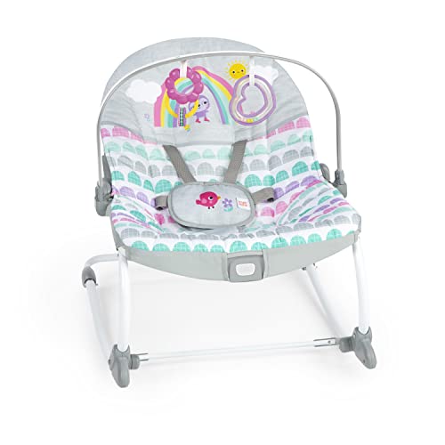 Rosy Rainbow Infant to Toddler Rocker with Vibrations