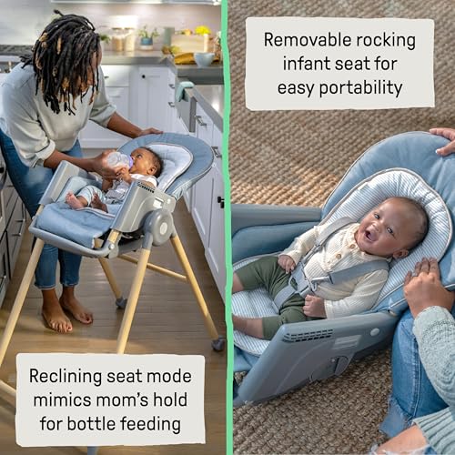 7-in-1 High Chair, Chambray