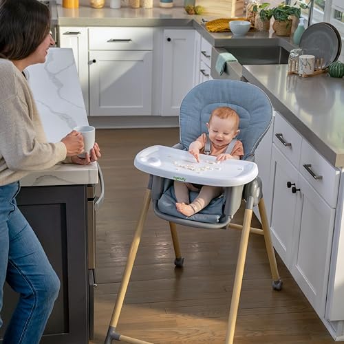 7-in-1 High Chair, Chambray